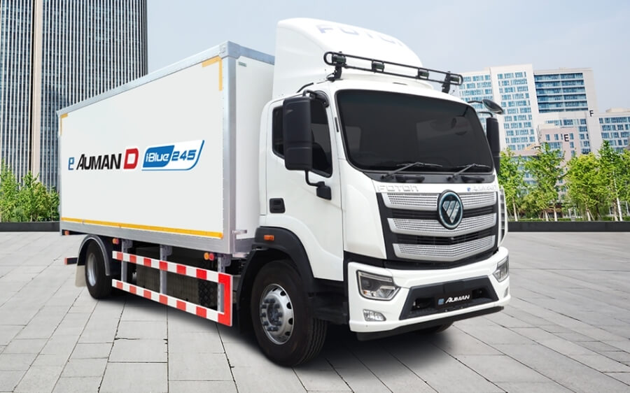 รถบรรทุกไฟฟ้า 4 ล้อ 6 ล้อ