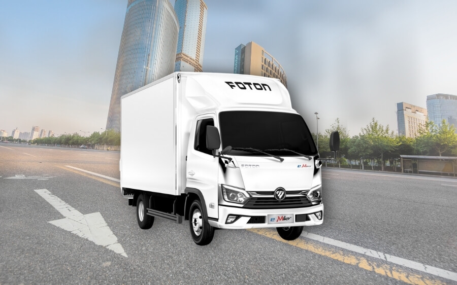 รถบรรทุกไฟฟ้า 4 ล้อ