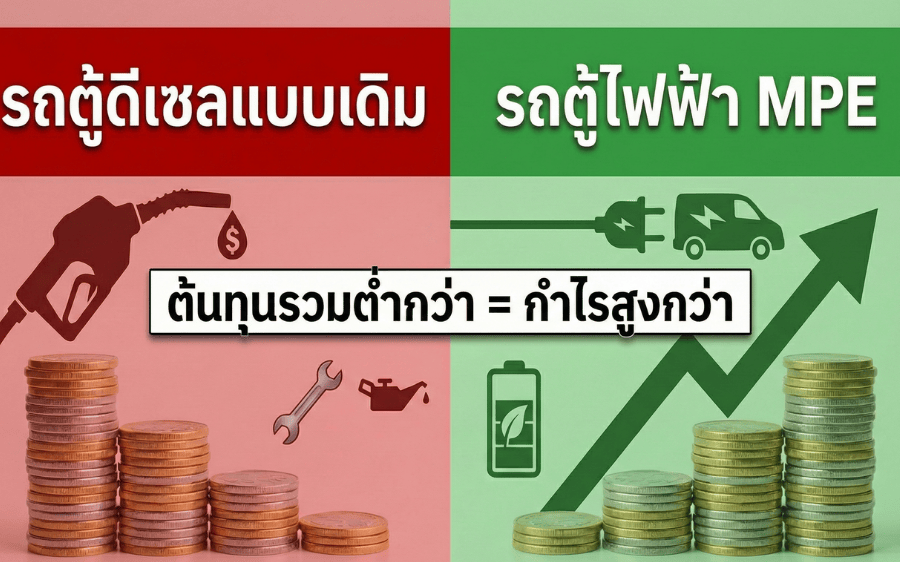 รถตู้ไฟฟ้า MPE